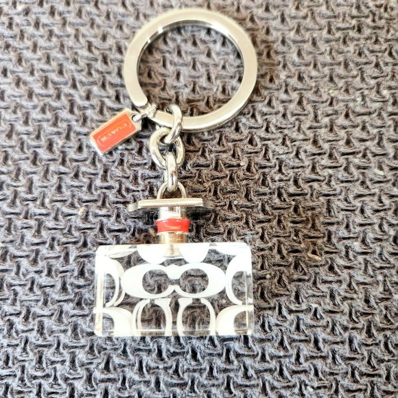 Coach Perfume Bottle Charm Keychain 92085 Very Rare - Picture 8 of 11
